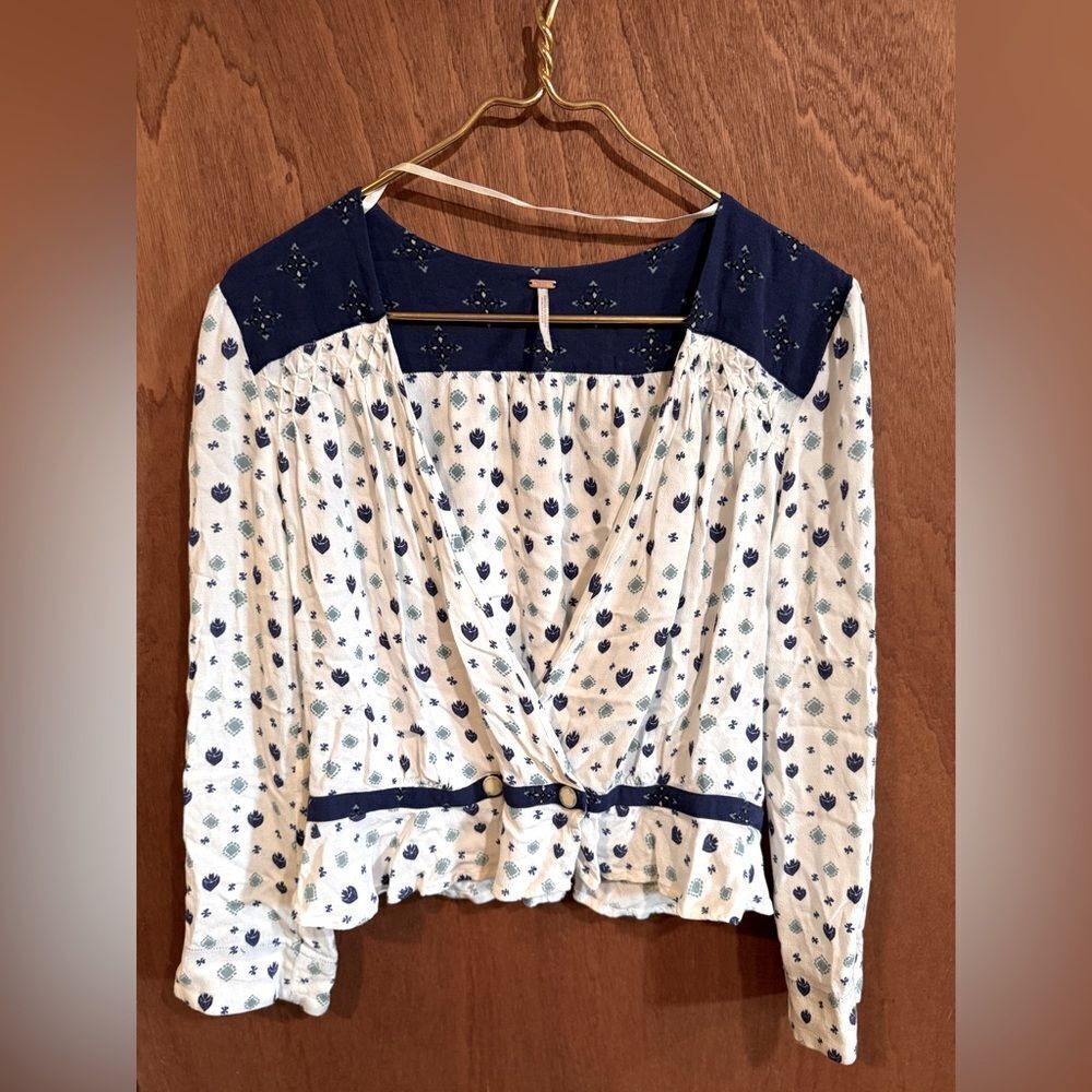 Free People Women's Where We Roam‎ Bouse Size M